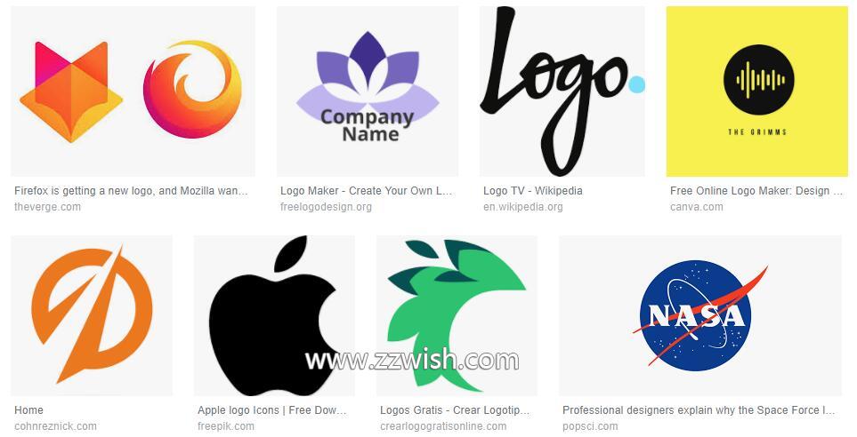 网页设计与公司logo关联性